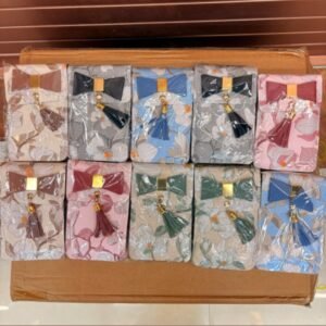 Floral Mini Mobile Sling Pouch With Tessel