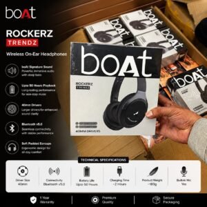 Boat Rockerz Trendz Wireless Big Headphone