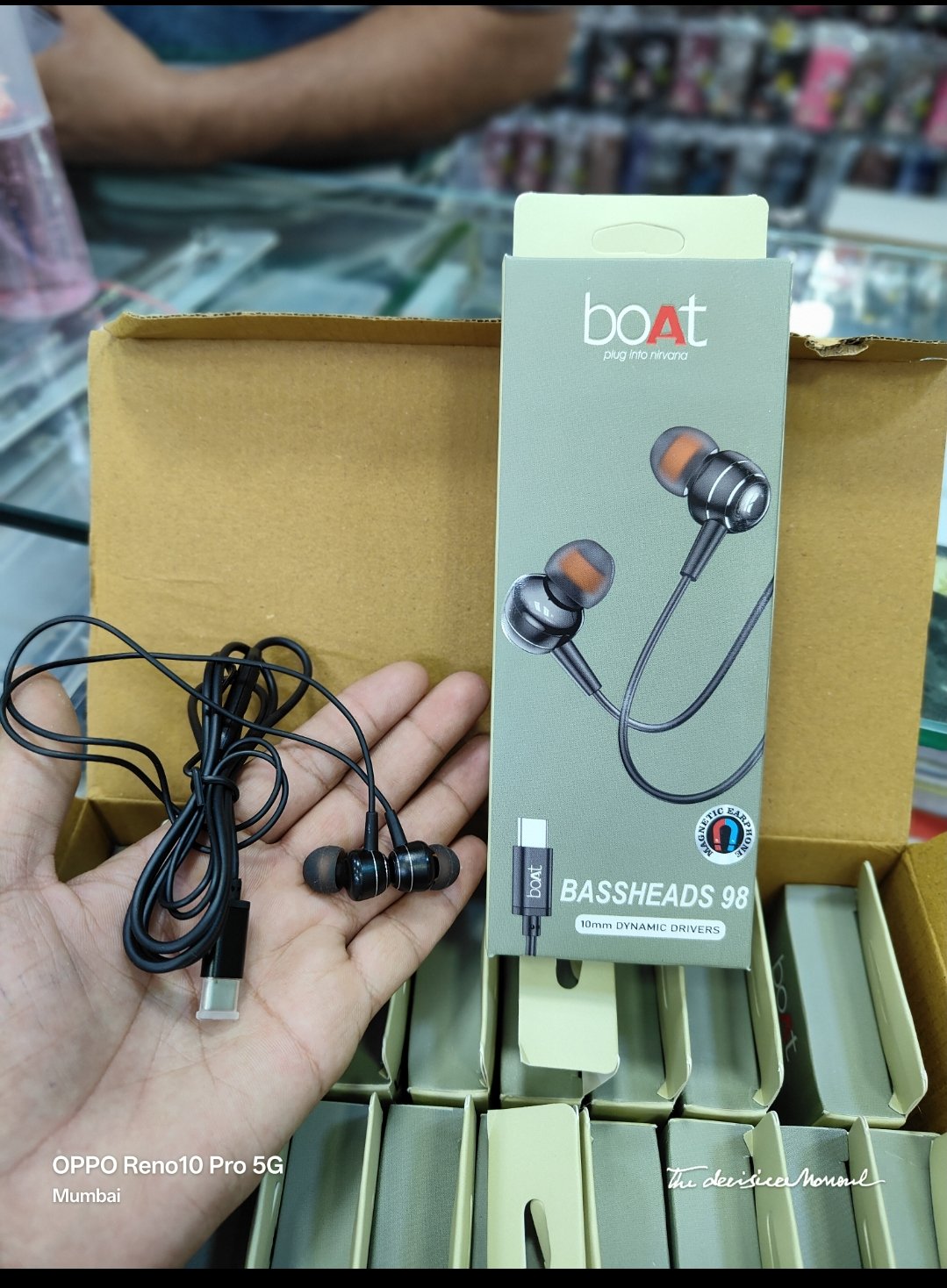 Boat Bassheads 98 Metal Ear Silicon Wire Type C Earphone