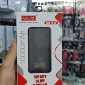Macho Pb02 10000mAh Power Bank with 6 month Guarntee