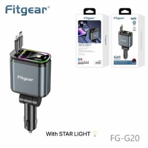 FITGEAR FG-G20 4in1 120W car charger