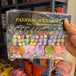 Flowers & Mini Hat Keychain set c14