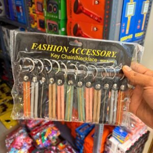 Leather Key keychain 12 pcs set