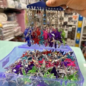 Crystal Star Keychain