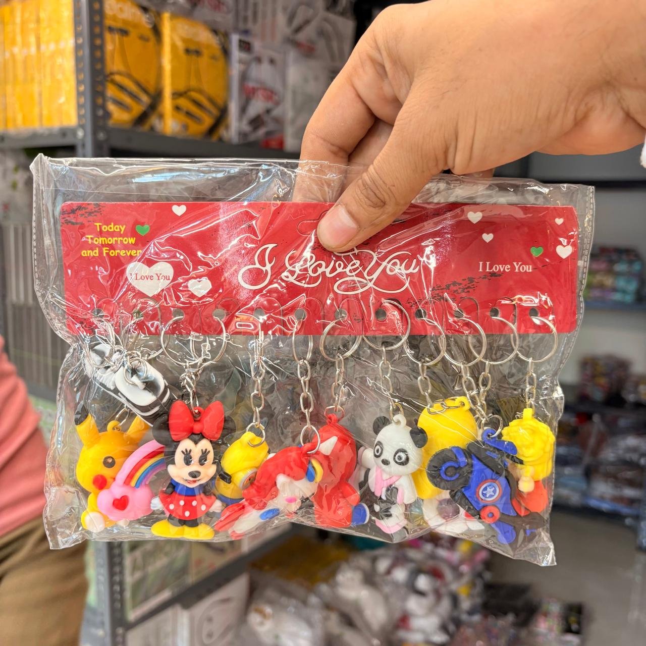 Cartoon pvc keychain collection c4