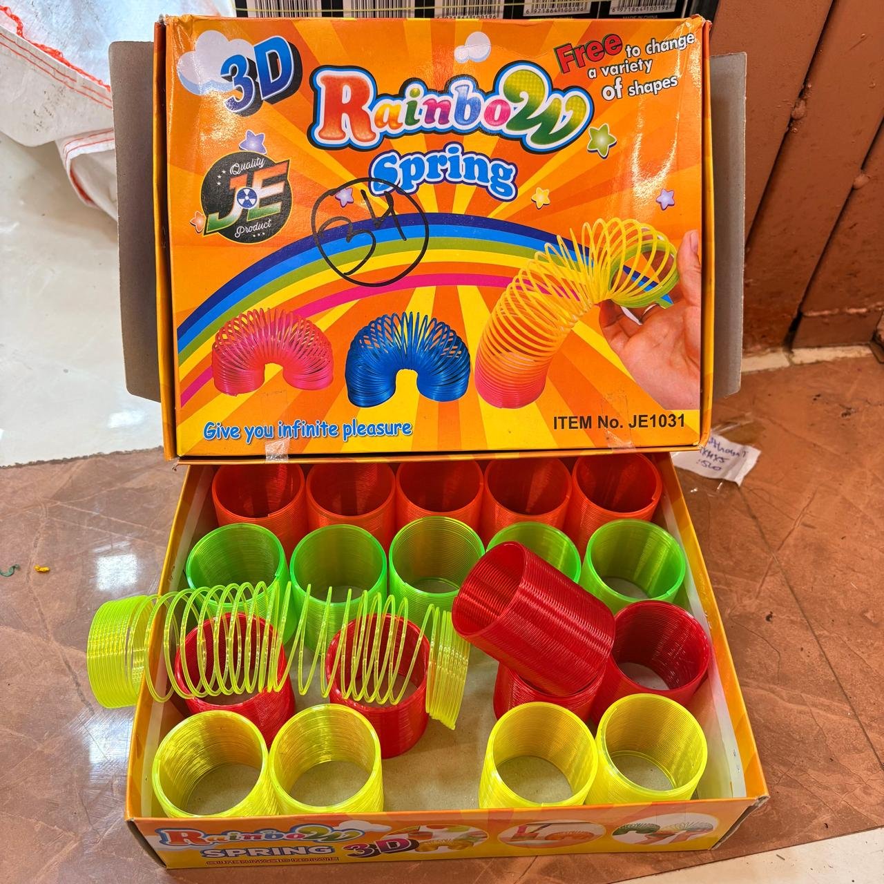 Big Size 3D Rainbow Spring