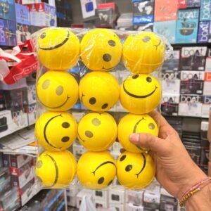 Smiley Round Yellow Ball For Kids