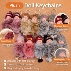 Plus Doll Keychain With feet